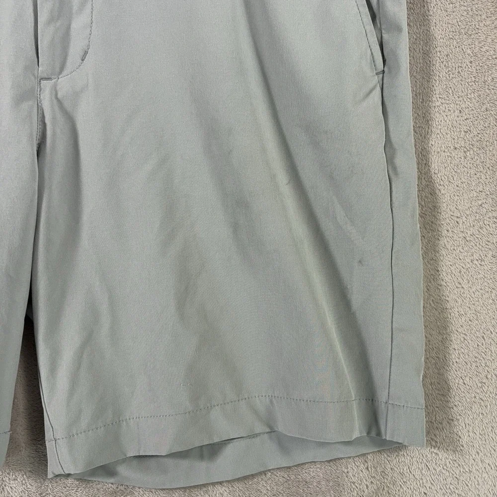 Vineyard Vines Bleeker Shorts Mens 35 Gray Performance Stretch Golf Chino